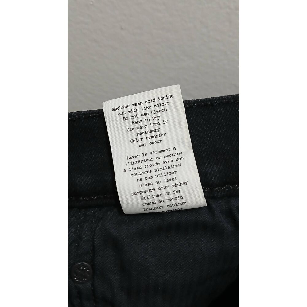 Rag and bone mens size 33 standard issue black je… - image 10